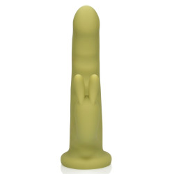  Loveline Vibro Rabbit Rotatif Greenbit 14 x 4cm